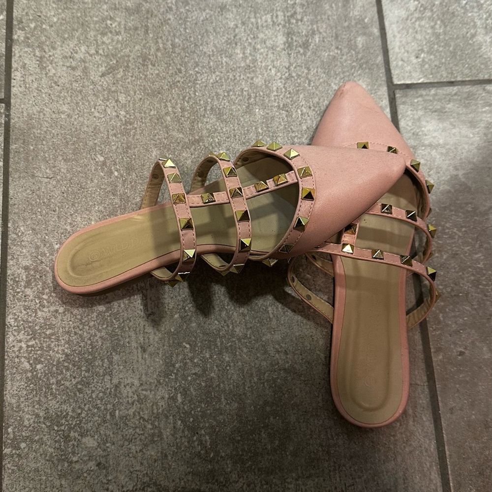 Studded Flats
